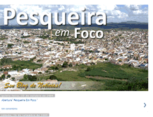 Tablet Screenshot of pesqueiraemfoco.blogspot.com