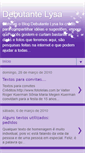 Mobile Screenshot of debutantelysa.blogspot.com