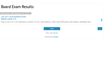 Tablet Screenshot of board-exam-result.blogspot.com