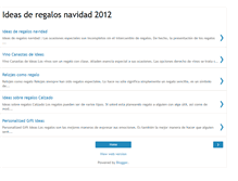 Tablet Screenshot of ideasderegalosnavidad.blogspot.com