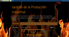 Desktop Screenshot of gestiondelaproduccionindustrialaleave.blogspot.com