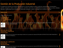 Tablet Screenshot of gestiondelaproduccionindustrialaleave.blogspot.com