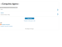 Tablet Screenshot of blogconquistaagora.blogspot.com