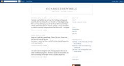 Desktop Screenshot of changetheworld.blogspot.com