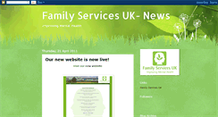 Desktop Screenshot of familyservicesuk.blogspot.com