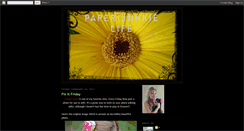 Desktop Screenshot of paperjunkielife.blogspot.com