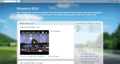 Desktop Screenshot of ministeriomqv.blogspot.com