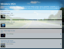 Tablet Screenshot of ministeriomqv.blogspot.com