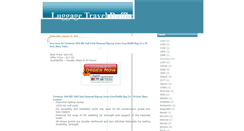 Desktop Screenshot of luggage-travel-duffles.blogspot.com