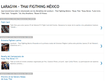 Tablet Screenshot of laragym-thaifightingmexico.blogspot.com
