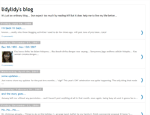 Tablet Screenshot of lidylidy.blogspot.com