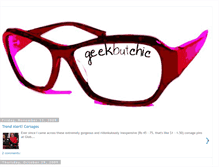 Tablet Screenshot of geek-but-chic.blogspot.com