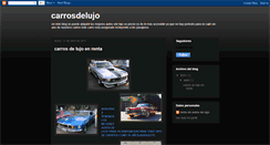 Desktop Screenshot of carrosdelujo013.blogspot.com