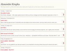 Tablet Screenshot of alexander-krupka.blogspot.com