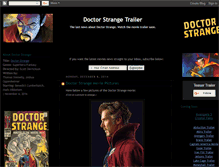 Tablet Screenshot of doctor-strange-movie-trailer.blogspot.com