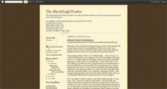 Desktop Screenshot of blackeagletrader.blogspot.com