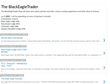 Tablet Screenshot of blackeagletrader.blogspot.com