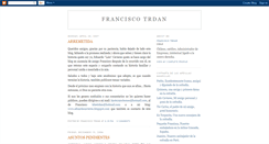 Desktop Screenshot of franciscotrdan.blogspot.com