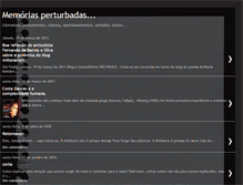Tablet Screenshot of memoriasperturbadas.blogspot.com
