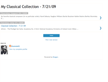 Tablet Screenshot of classicalmusiccollection.blogspot.com