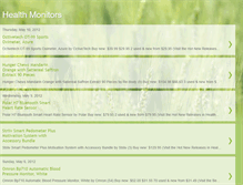 Tablet Screenshot of healthmonitora.blogspot.com