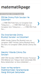 Mobile Screenshot of matematikpage.blogspot.com