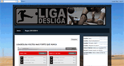 Desktop Screenshot of ligadesliga2009.blogspot.com