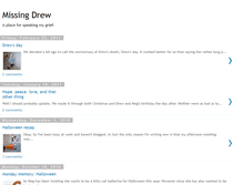 Tablet Screenshot of missingyoudrew.blogspot.com
