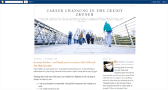 Desktop Screenshot of creditcrunchcareerchange.blogspot.com