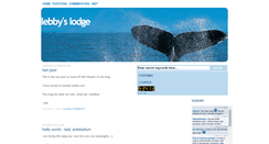 Desktop Screenshot of lebbylodge.blogspot.com
