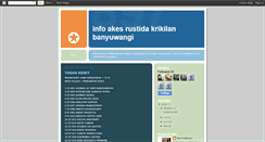 Desktop Screenshot of akperrustidakrikilanbanyuwangi.blogspot.com