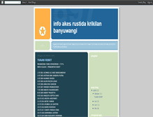 Tablet Screenshot of akperrustidakrikilanbanyuwangi.blogspot.com