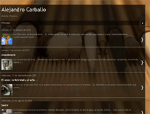 Tablet Screenshot of alejandrocarballo.blogspot.com