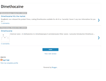 Tablet Screenshot of dimethocaine.blogspot.com