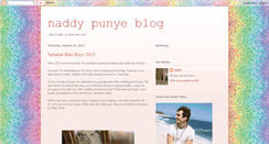 Desktop Screenshot of naddyjames.blogspot.com