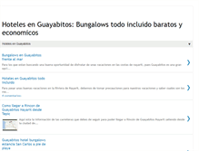 Tablet Screenshot of guayabitoshoteles.blogspot.com