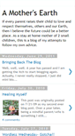 Mobile Screenshot of amothersearth.blogspot.com