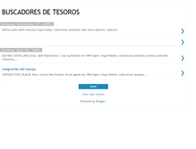 Tablet Screenshot of buscadoresdetesoros.blogspot.com