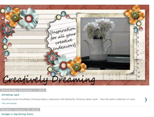 Tablet Screenshot of creativelydreaming.blogspot.com