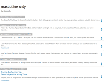 Tablet Screenshot of masculineonly.blogspot.com