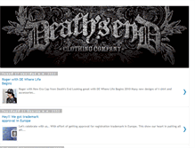 Tablet Screenshot of deathsend.blogspot.com