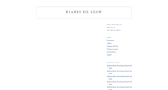 Desktop Screenshot of diario-de-leon.blogspot.com