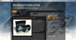 Desktop Screenshot of blogosfairecom.blogspot.com