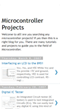 Mobile Screenshot of microcontrollerprojects.blogspot.com