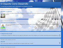 Tablet Screenshot of miblogsobredeporte.blogspot.com