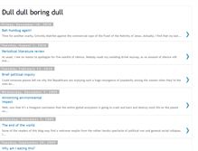 Tablet Screenshot of dullboring.blogspot.com