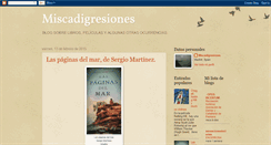 Desktop Screenshot of miscadigresiones.blogspot.com