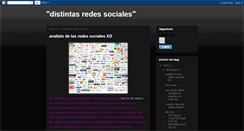 Desktop Screenshot of diferentesredessociales.blogspot.com