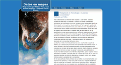 Desktop Screenshot of datosenmapas.blogspot.com