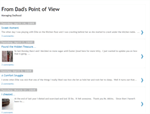 Tablet Screenshot of fromdadsview.blogspot.com